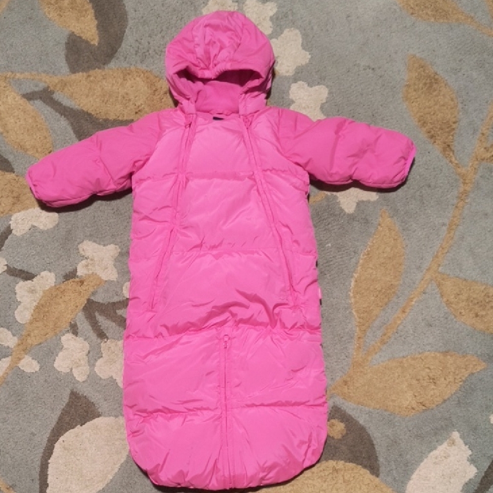 Pink Bunting Bag Stroller Walk